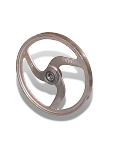 Corner wheel, with 2 ball bearings, type 60